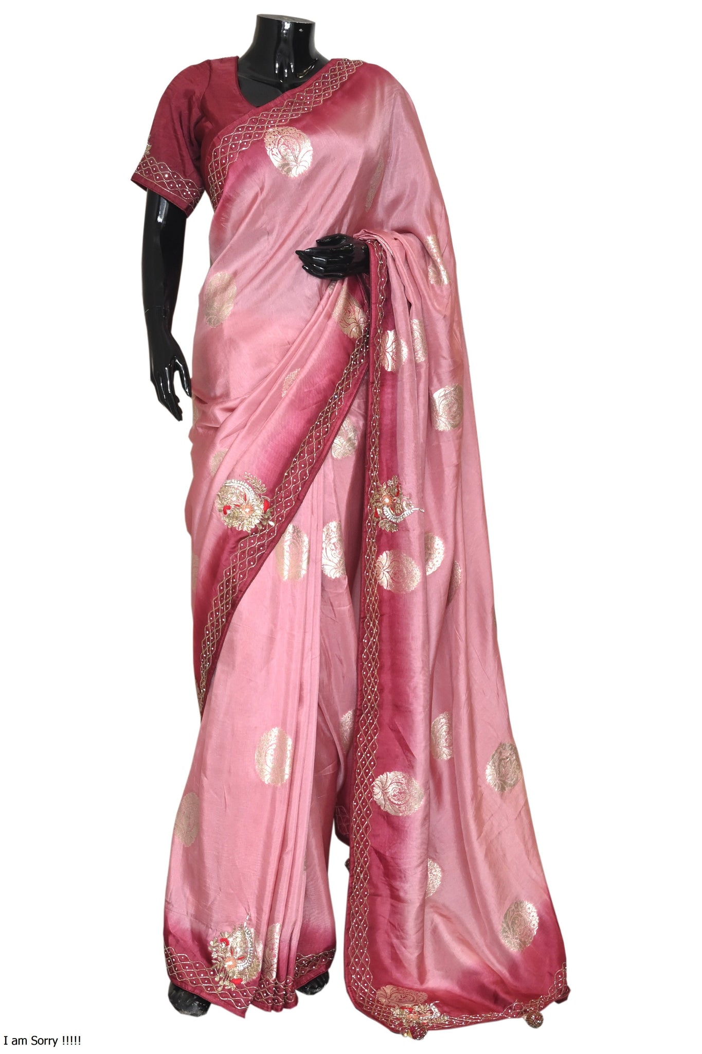 Silk saree party wear #fdn90966-501