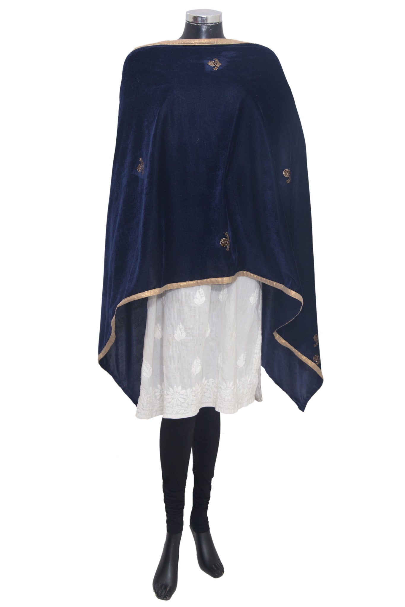 Velvet shawl #fdn1718-191